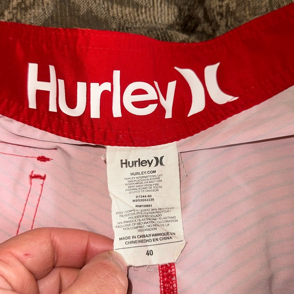 Hurley Phantom Board Shorts Adult size 40 Olympic Team USA Swim Trunks Swimwear